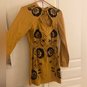 Revolve Tularosa Keeylan Embroidered Dress Size S